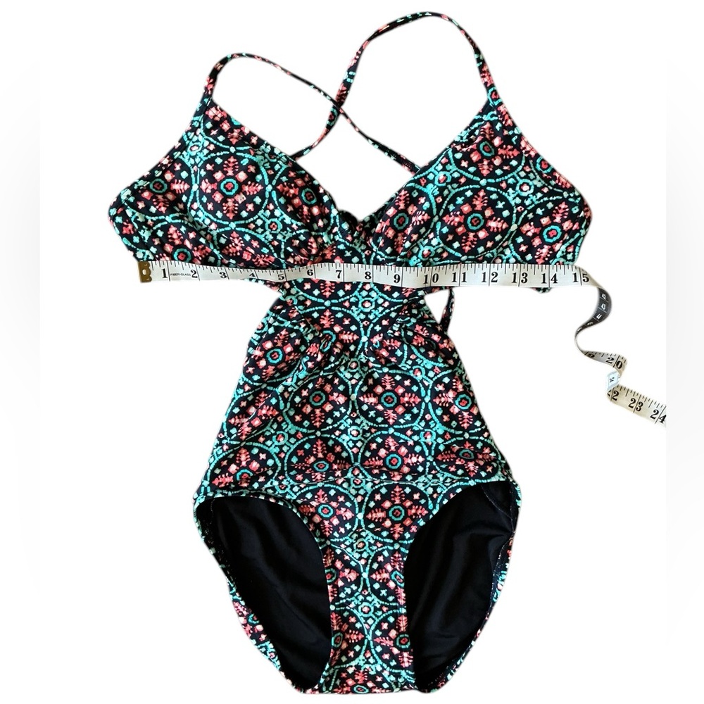 Michael Kors Cutout One Piece Swimsuit Size 8 - Picture 5 of 8
